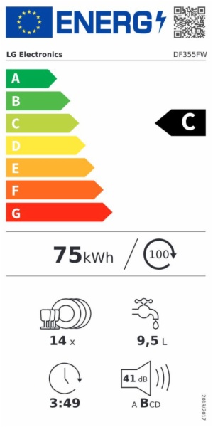 LAVAVAJILLAS LG DF355FW